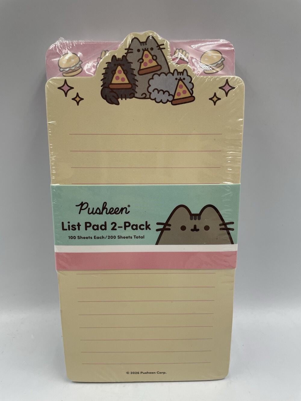 Pusheen 2 Notepad Set 100 Sheets Each List Pads Stationery